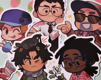 Dead By Daylight Survivor Stickers Matte 3.25&quot;