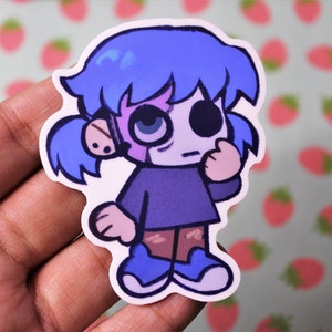 Sally Face-vinylsticker mat 2,75"
