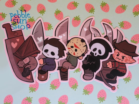 Mini Slashers 3.25" Vinyl Stickers