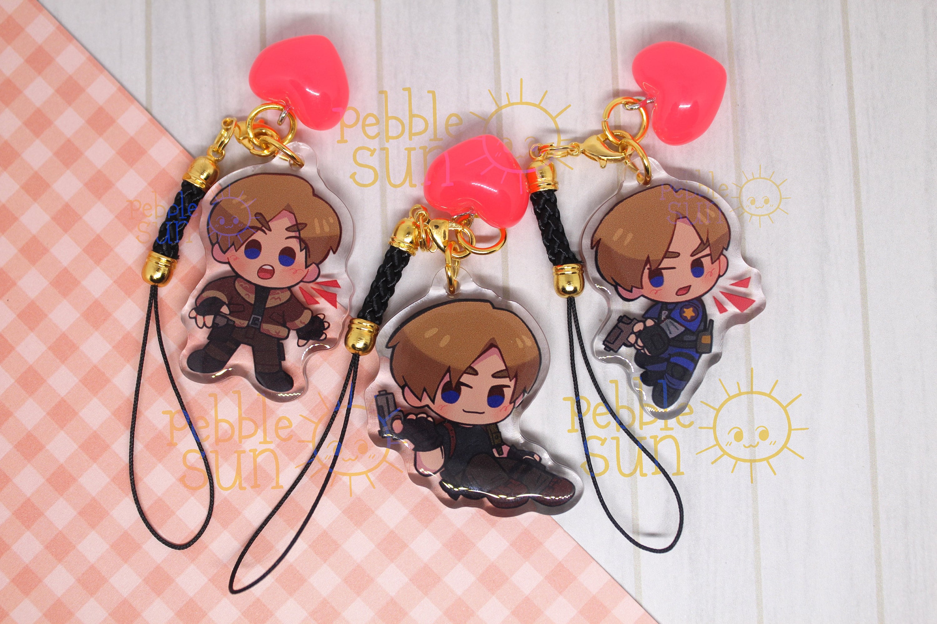 Leon s kennedy keychain - Etsy 日本
