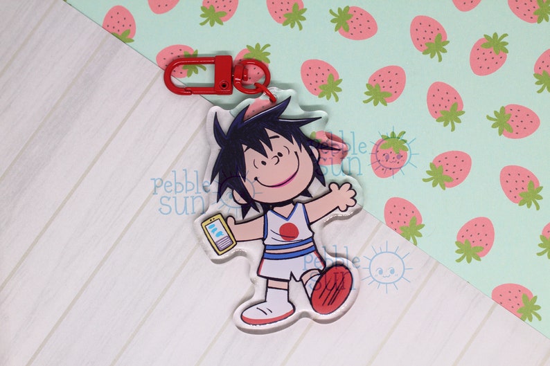 Gorillaz Pac-Man | Double-Sided Acrylic Keychains 7.5cm (~2.95 in.) image 5