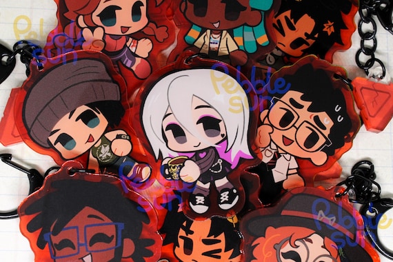 Dead by Daylight Survivors Keychains 6cm Double-sided Acrylic