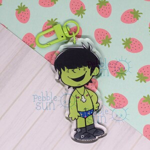 Gorillaz Pac-Man | Double-Sided Acrylic Keychains 7.5cm (~2.95 in.) image 3
