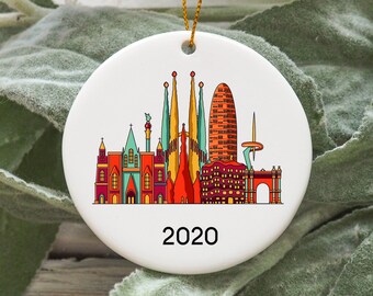 Barcelona Ornaments Etsy