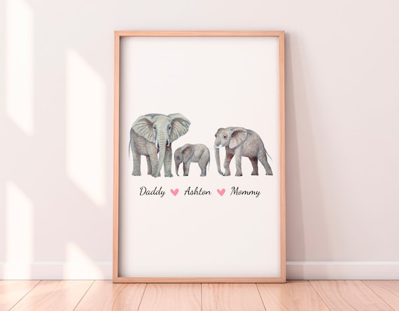 Regalo Bebé Personalizado Elefante