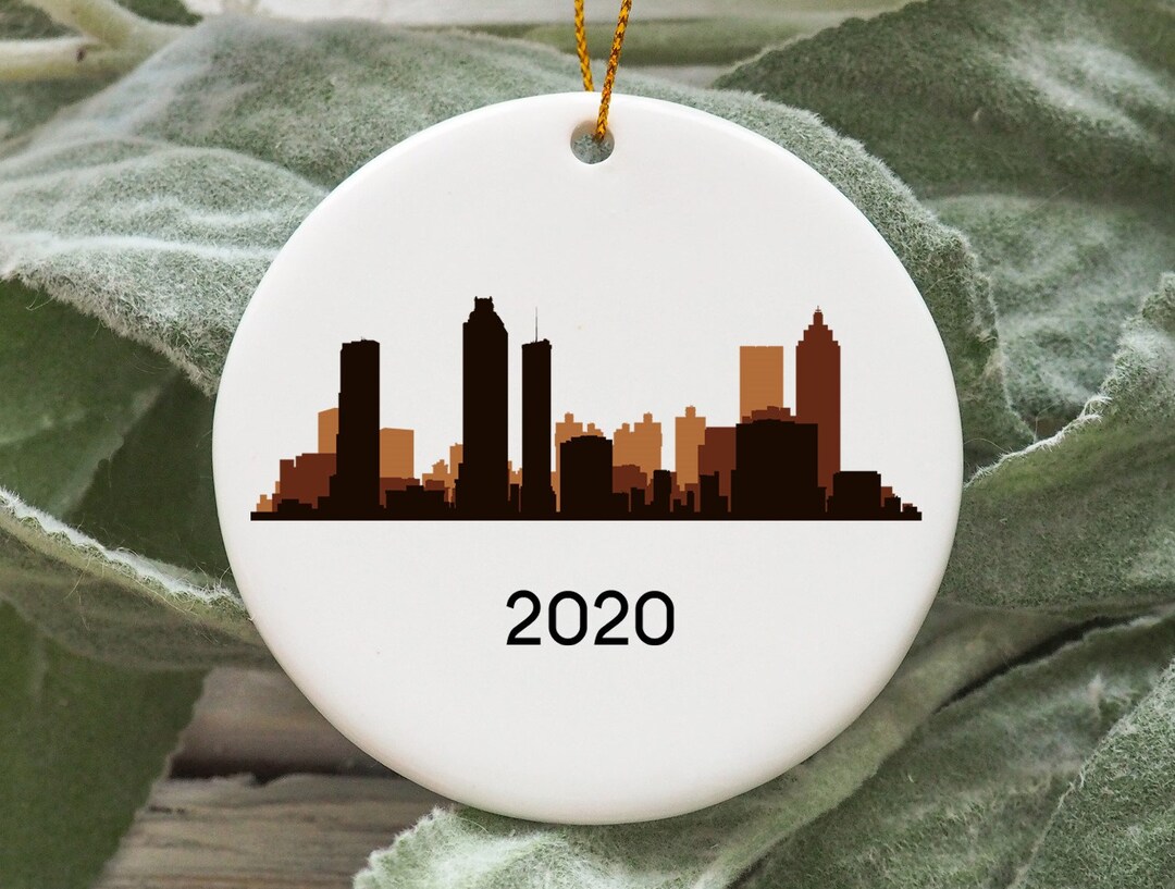 Atlanta Christmas Ornament, Atlanta Christmas Decorations, Atlanta 