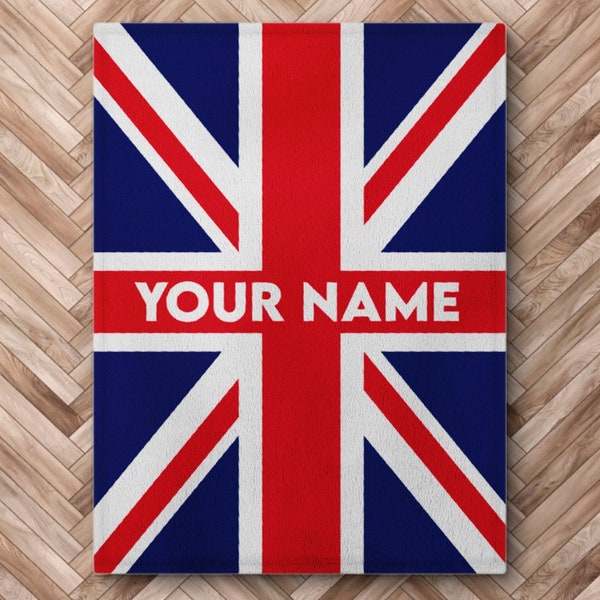 Union Jack Blanket Etsy