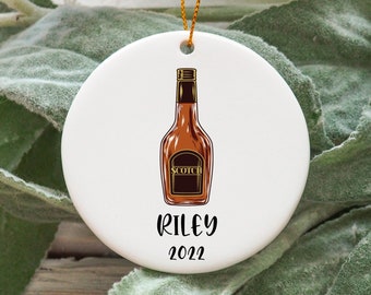 Personalized Scotch Christmas Ornament, Custom Scotch Gift Idea, Scotch Ornament, Scotch Present, Scotch Christmas Tree Ornament N999