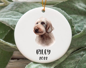 Personalized Labradoodle Christmas Ornament, Custom Labradoodle Gift Idea, Labradoodle Ornament, Labradoodle Present N874