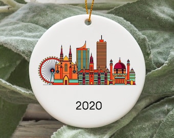Vienna Christmas Ornament, Vienna Christmas Decorations, Vienna Christmas Tree Ornament, Vienna Gift N501