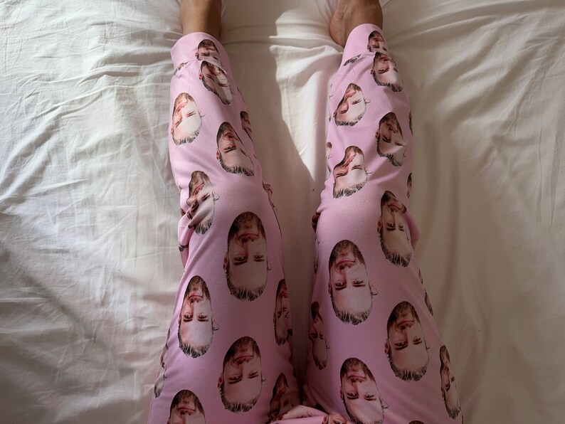 Custom Face Pajamas Set, Personalized Pajamas with Faces, Custom Photo Pajamas, Family Christmas Pajamas Gift, Couple Pajamas N1038 image 9