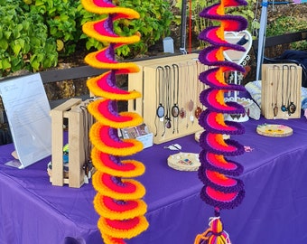 Crochet Wind Spinner with alternative Wavy edge *PDF PATTERN ONLY*