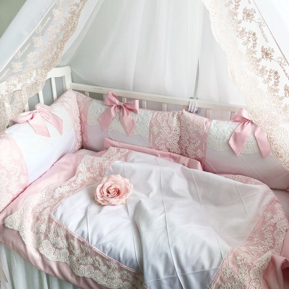 baby girl cot bedding