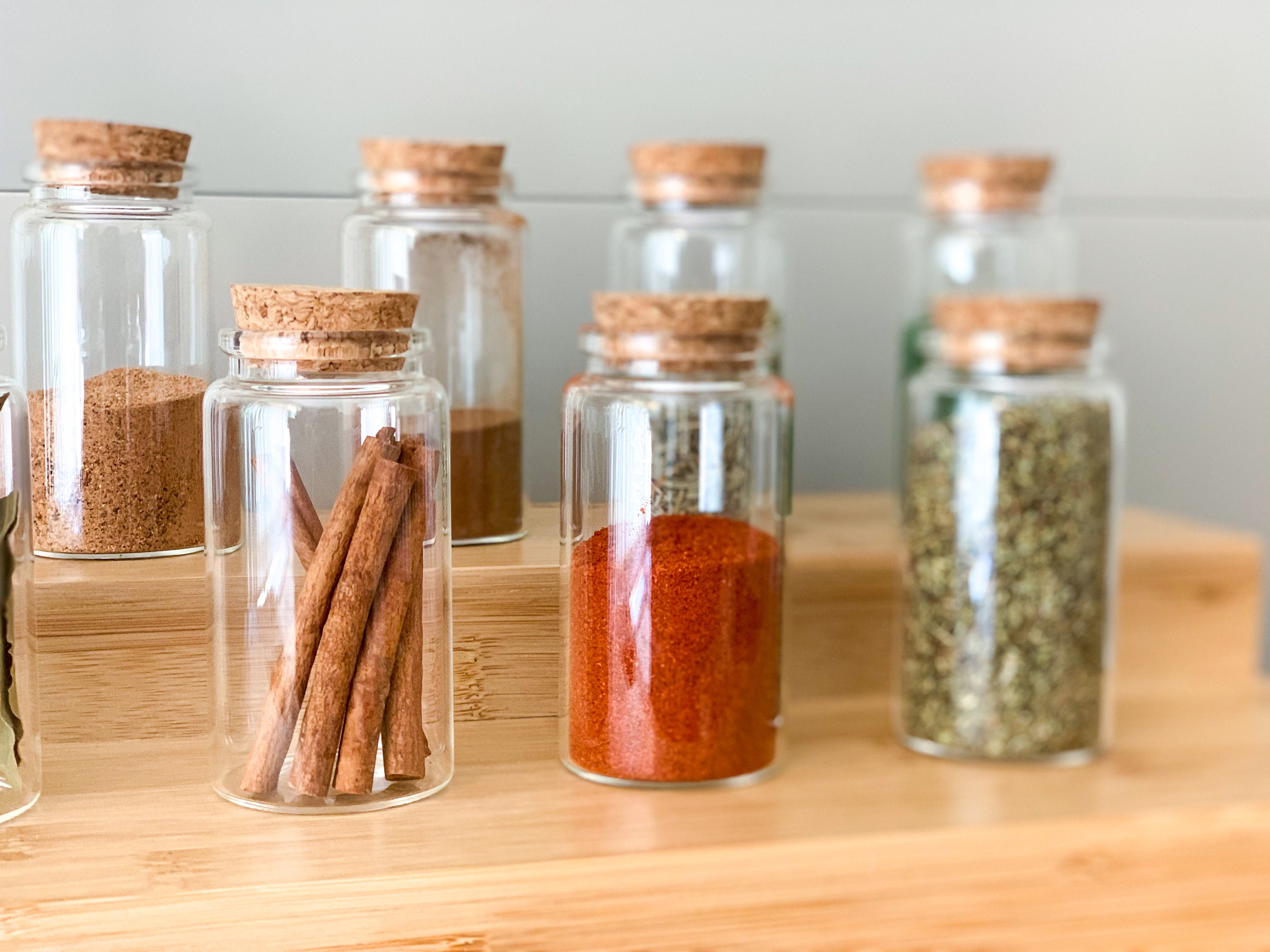 Spice Jars with Labels - Clipper City House