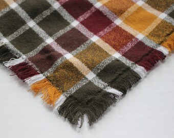 Autumn | Plaid Bandana | Plaid Scarf | Plaid Dog Bandana | Plaid Cat Bandana | Plaid Dog Scarf | Plaid Cat Scarf