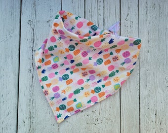 Malibu | Pineapple Bandana | Fruit Dog Bandana | Fruit Cat Bandana | Dog Tie up Bandana | Cat Tie up Bandana