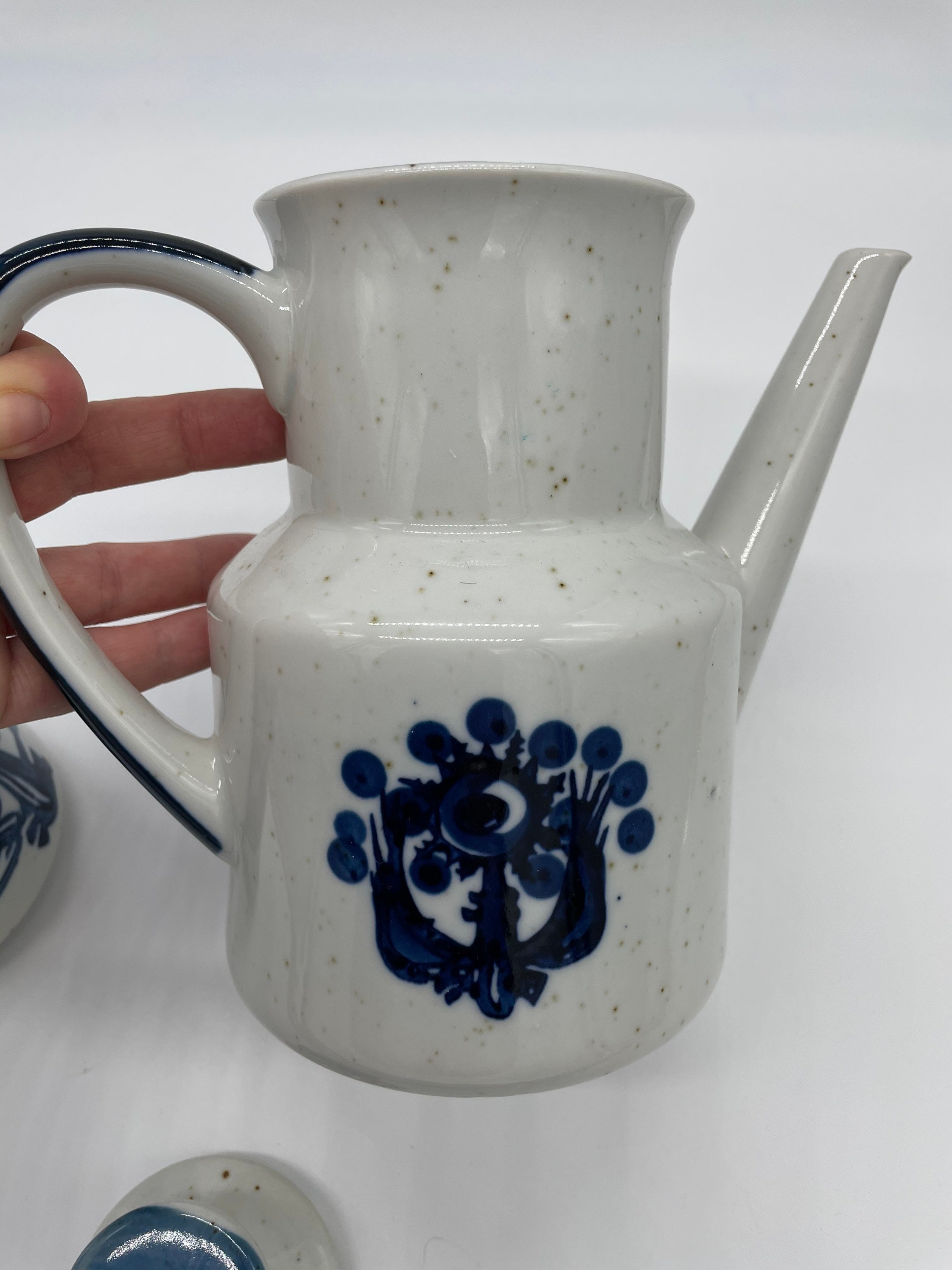 Vintage Mid Century Japanese Coffee Pot and Matching Mug Etsy UK