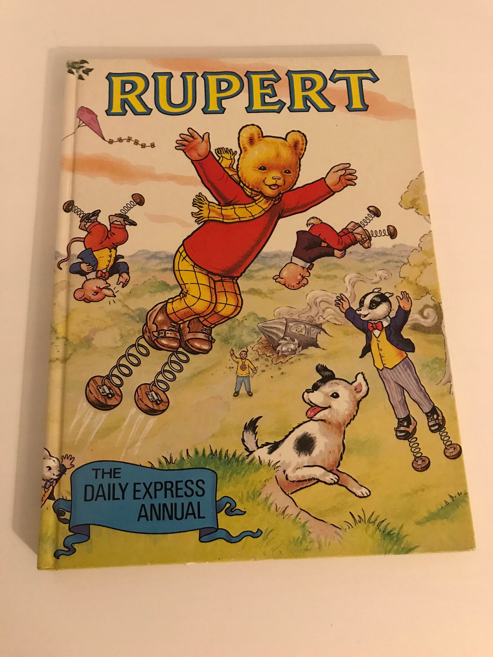 Rupert the Bear Annual 1982 vintage Rupert Bear 1980s | Etsy