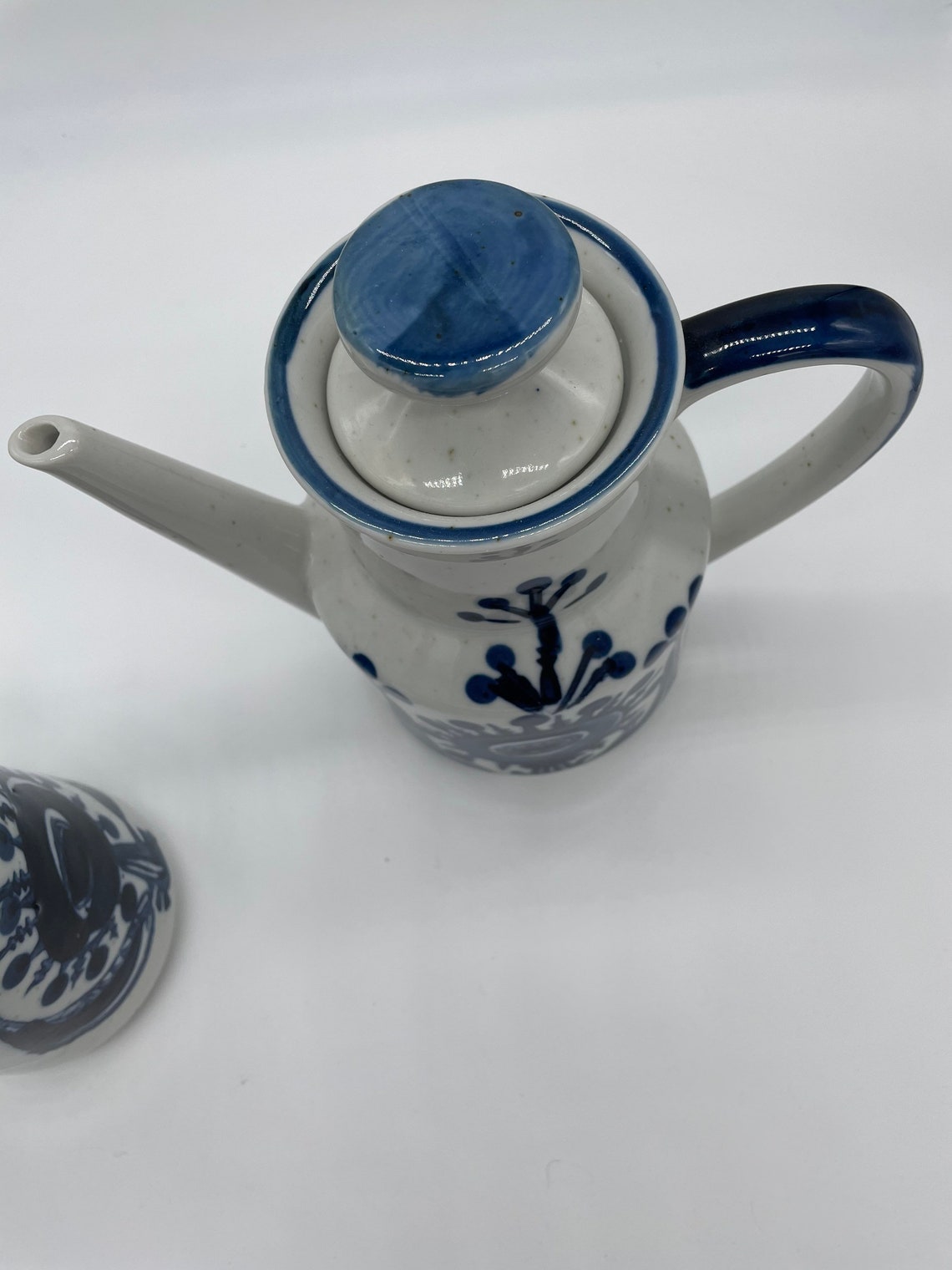 Vintage Mid Century Japanese Coffee Pot and Matching Mug Etsy UK