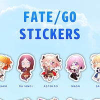 Fate Grand Order Extra Class Vinyl Stickers - Etsy