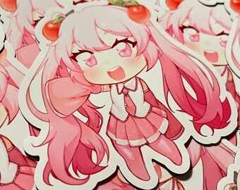 桜ミクマグネット