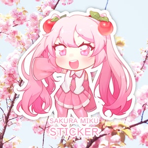 sakura miku sticker