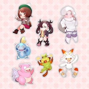 Sword and Shield Stickers
