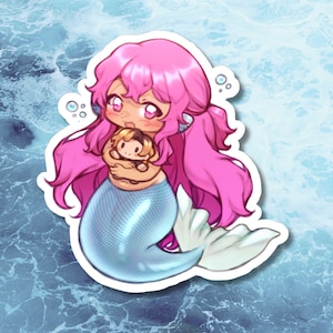 mermay chibi magnet