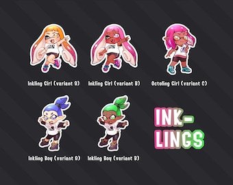 スプラトゥーン ステッカー - インクリングス