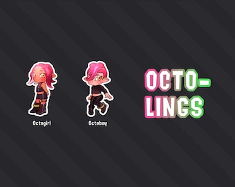 スプラトゥーン ステッカー - オクトリング