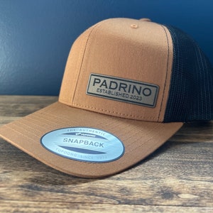 Personalized Padrino Hat | Custom Padrino Gift | Snapback Hat | Padrino | Padrino Baseball Cap | Trucker Hat |