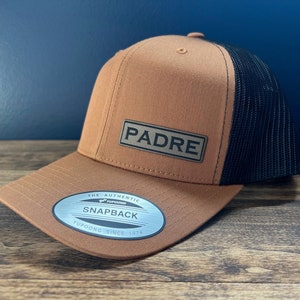 Padre Hat | Custom Padre Gift | Snapback Hat | Padre | Padre Baseball Cap | Trucker Hat | Gifts for Grandparents | Father&#39;s Day