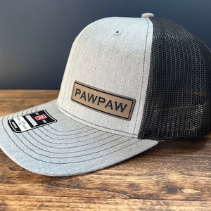 Paw Paw Hat | Custom Paw Paw Gift | Snapback Hat | Paw Paw| Paw PawBaseball Cap | Trucker Hat | Gifts for Parents | Patch Hat | PawPaw