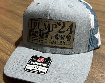 Trump 2024 Richardson Trucker Hat | Fight For America