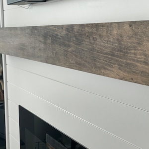 Fireplace Mantel | Rustic Mantel | Floating Mantel | Floating Shelf | Mantle | Mantel | Mantel Shelf | Wood Mantle | Wall Shelf | Real Wood