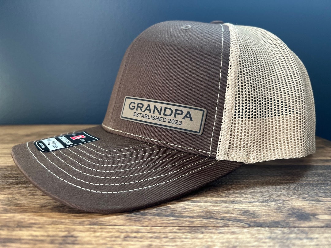 Personalized Grandpa Hat | Custom Grandpa Gift | Snapback Hat | Grandpa ...