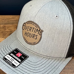 Overtime Hours Bullsh*t Pay Hat | Trendy Hat | Hat Trend | Funny Hat | Funny Hats For Men | Offender | Oliver Anthony