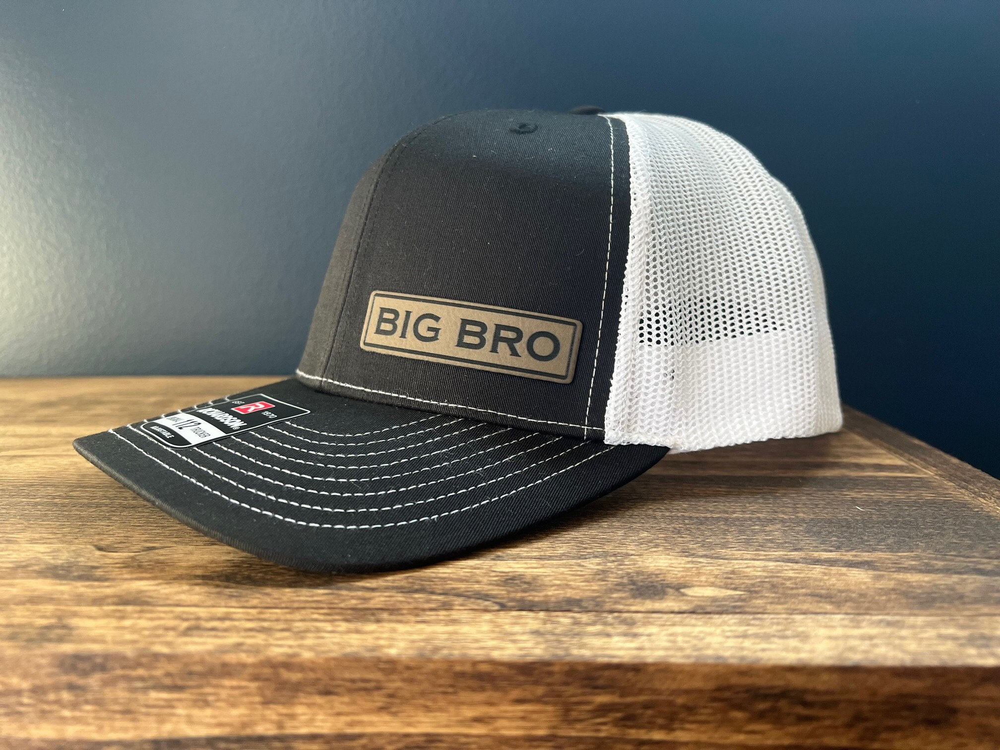 Thiswear Brother Hunting Gifts Best Buckin Brother Trucker Hat Brother Present for Men Brother Trucker Hat, Women's, Size: One size, Black