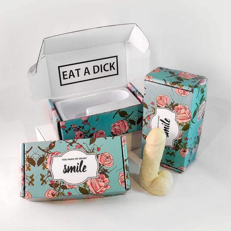 Eat A Dick The Smile Box Chocolate Dick Real Chocolate Penis Shaped Edible Candy Novelty Gift Bachelorette image 5