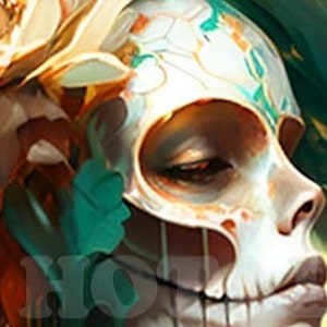Tête de mort en sucre steampunk, Dia de Muertos mexicain, art numérique, téléchargement numérique, tête de mort en sucre