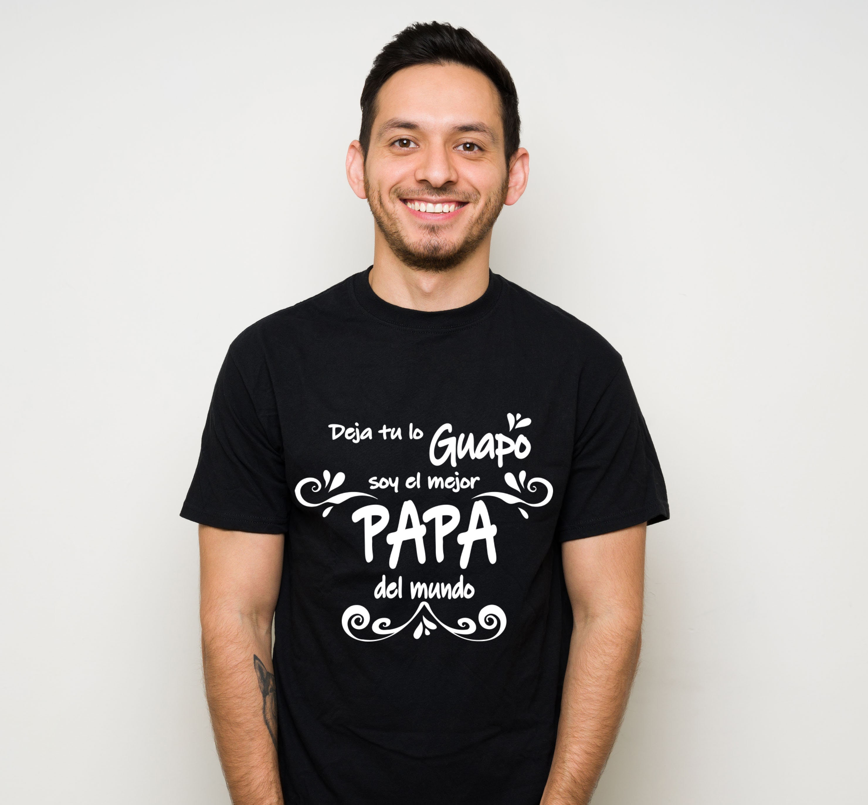 El Mejor Papa Del Mundo Svg Spanish Svg Download Tshirt - Etsy