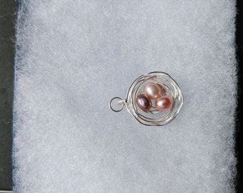 bird nest pendant