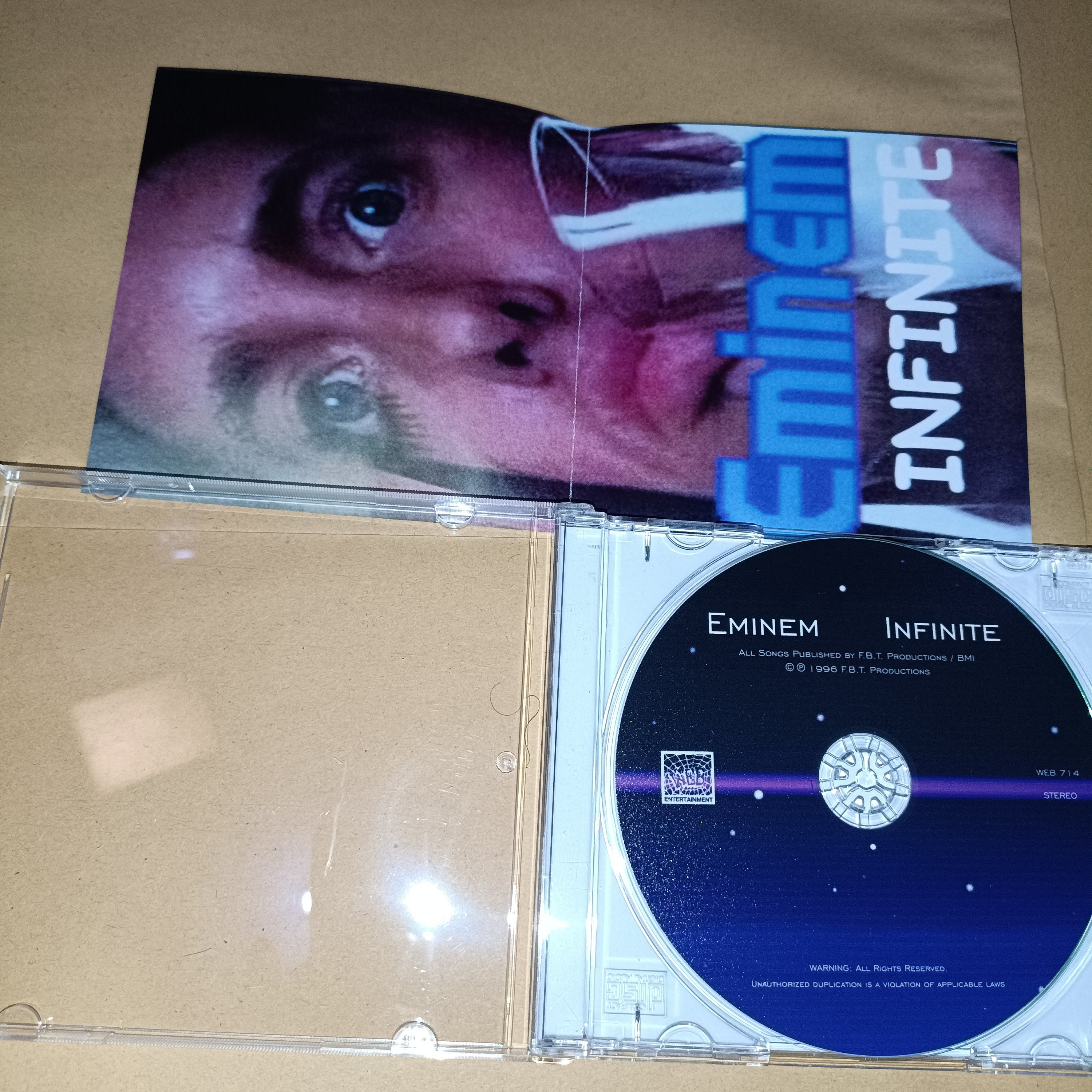 Eminem Infinite Cd Etsy UK