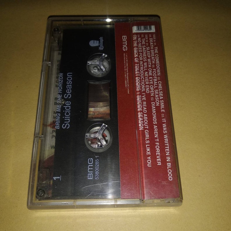 Bring Me the Horizon Suicide Season Cassette Tape Etsy
