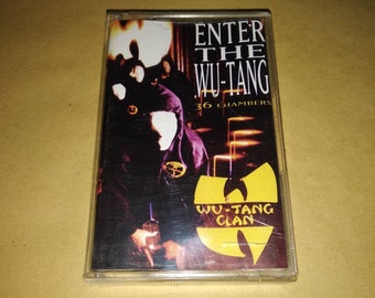 Wu-Tang Clan - Enter The Wu-Tang (36 Chambers) cassette tape