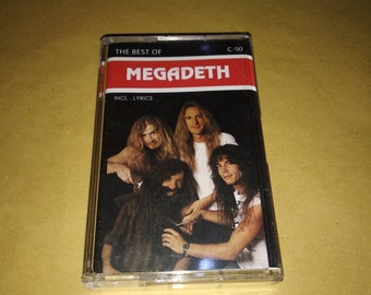 Megadeth - The Best Of Megadeth cassette tape