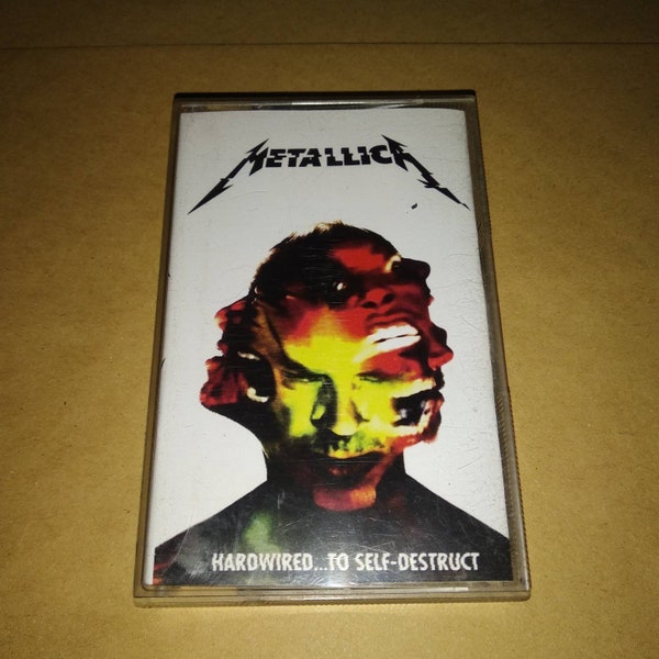 Metallica - Hardwired.... To Self-Destruct cassette tape