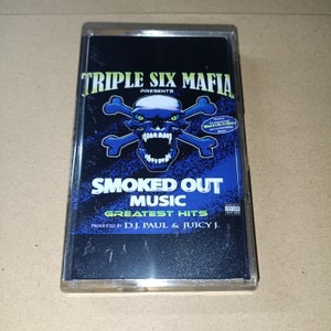 Triple Six Mafia - Smoked Out Music Greatest Hits cassette tape