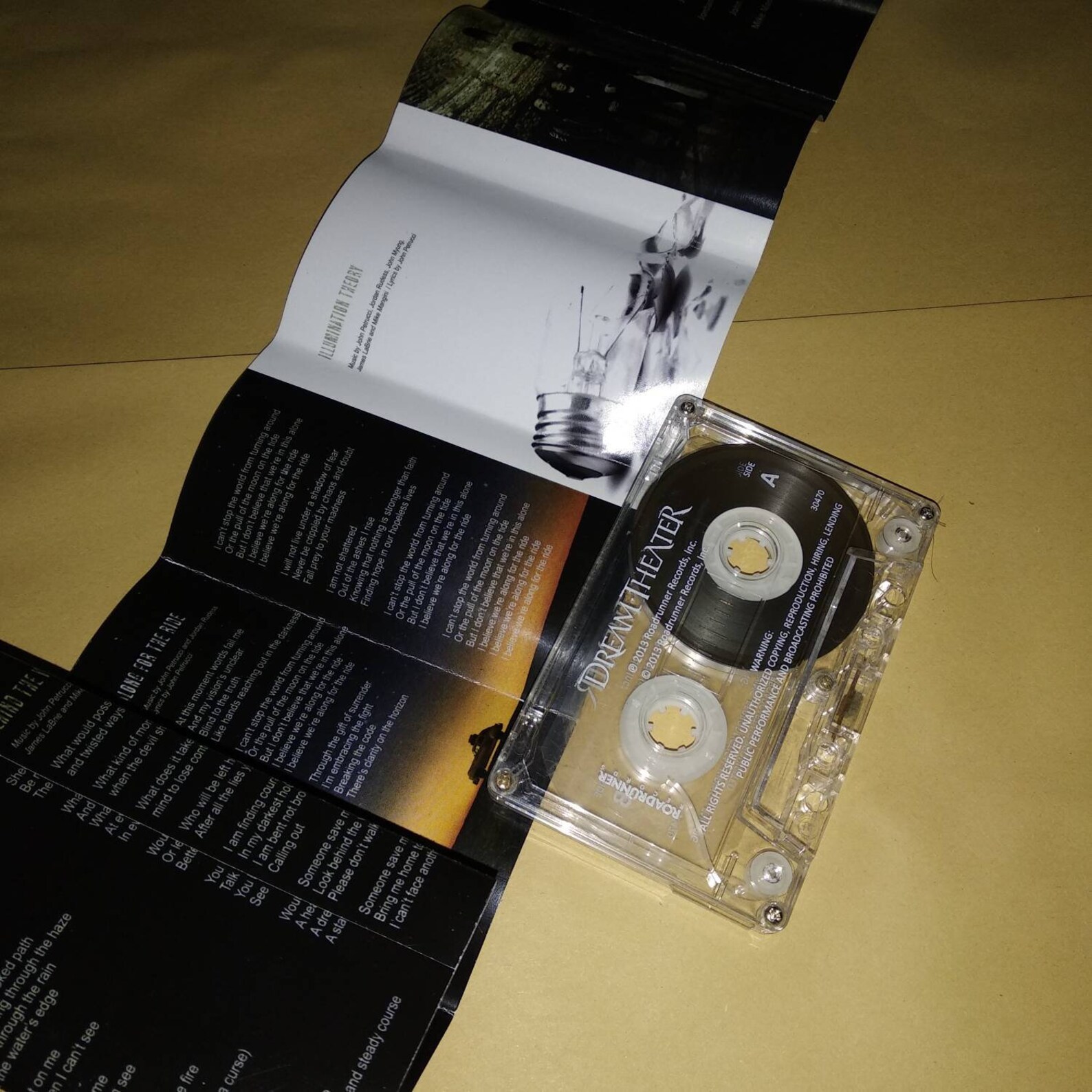 Dream Theater Self Titled Cassette Tape Etsy