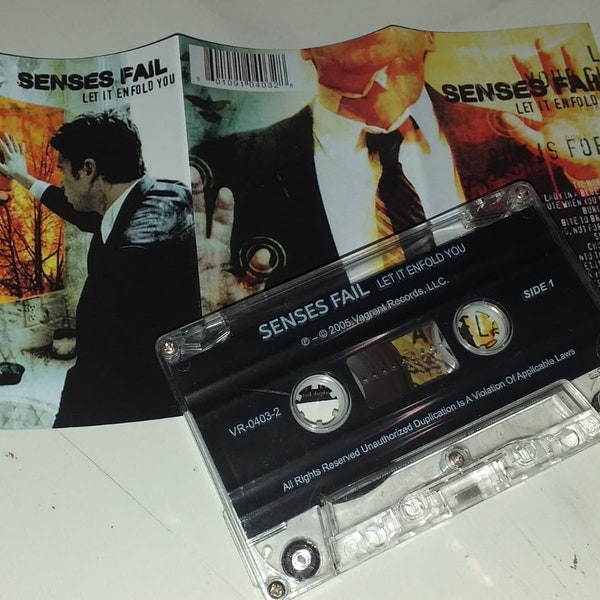 Senses Fail - Let It Enfold You cassette tape